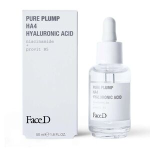 NEW! FaceD Pure Plump HA4 Hyaluronic Acid | Unopened | 30 mL | 1 fl oz